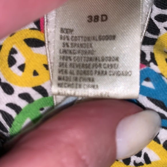 morbid threads vintage rare bra and panty set - Picture 5 of 9